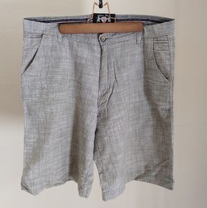 Forever 21 Classic Fit Linen Shorts